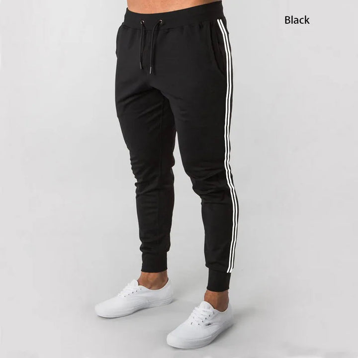 Fitness Muscle Gray Jogging Pants Solid Running Pants Men Sport Pencil Pants Men Cotton Soft Bodybuilding Joggers Gym Trousers