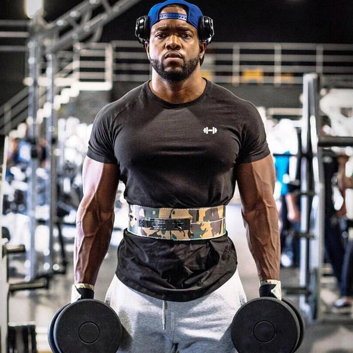Dumbbell Design Running T-shirt Mens Summer Slim Fit Sports Short Sleeve T Shirt Quick Dry O-neck Elastic Fitness Gym Clothing