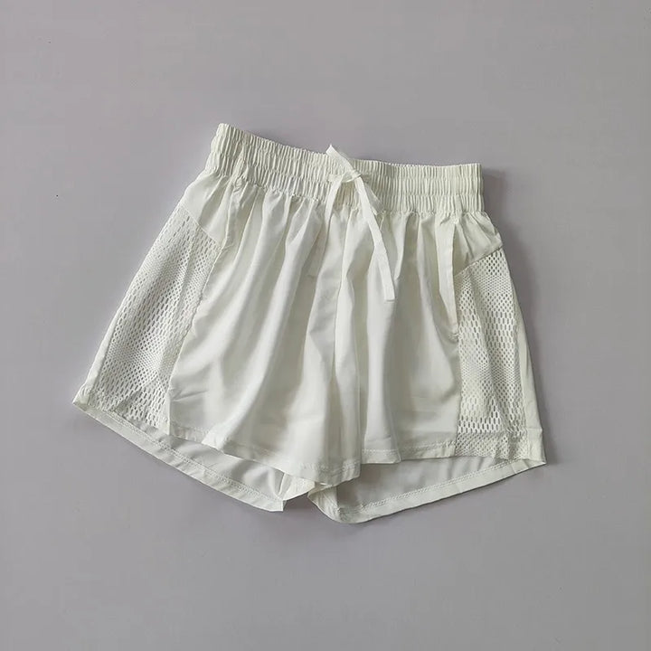 Women's Yoga Shorts High Waist Sport Fitness 2 in 1 Workout Shorts Running Pants Sports Shorts Casual Gym Quick Drying Shorts