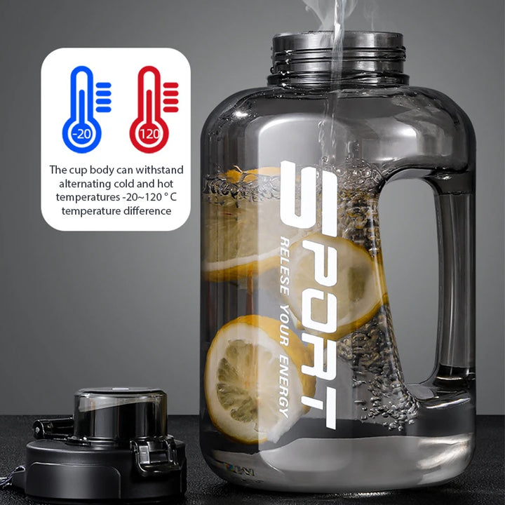 2.5L Large-Capacity Sports Water Bottle