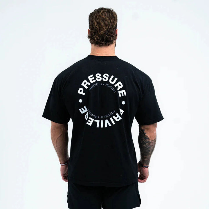 Gym Fitness Shirt Men's Running Sports Loose Oversized T-shirt Short Sleeve Cotton Summer Men's Bodybuilding Workout Top Men's