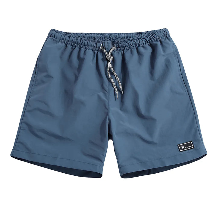 Men Shorts Drawstring Short Pants Casual Quick-Drying Shorts Printed Swim Surfing Beachwear Shorts Men's Clothing