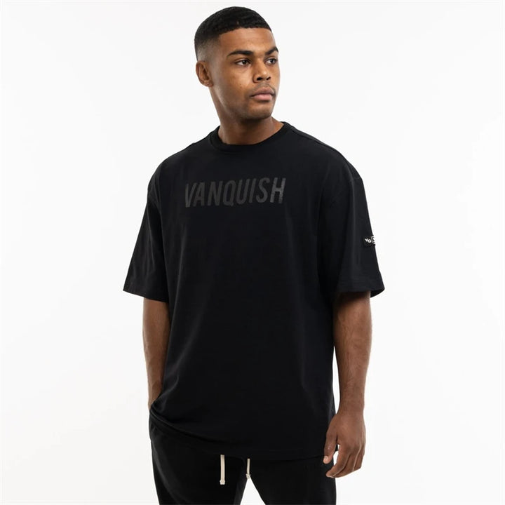 New gym exercise fitness sports wear cotton round neck loose short sleeve T-shirt top casual fashion streetwear men's wear