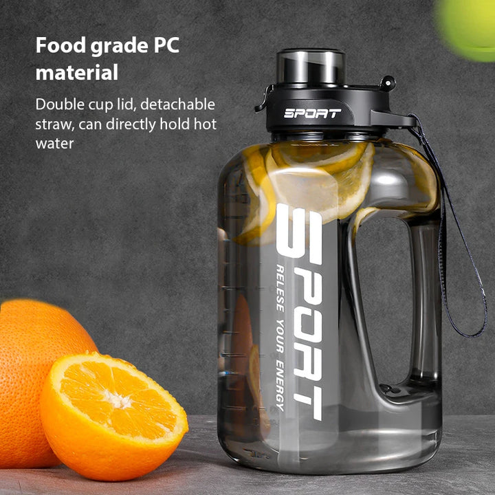 2.5L Large-Capacity Sports Water Bottle