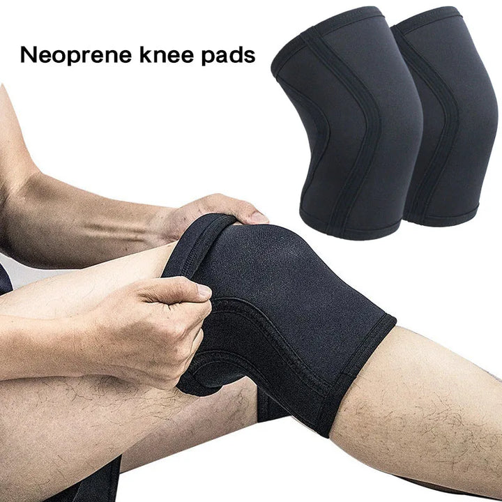 Squat 7mm Knee Sleeves Pad Support Men Women Gym Sports Compression Neoprene Knee Protector For CrossFit Weightlifting