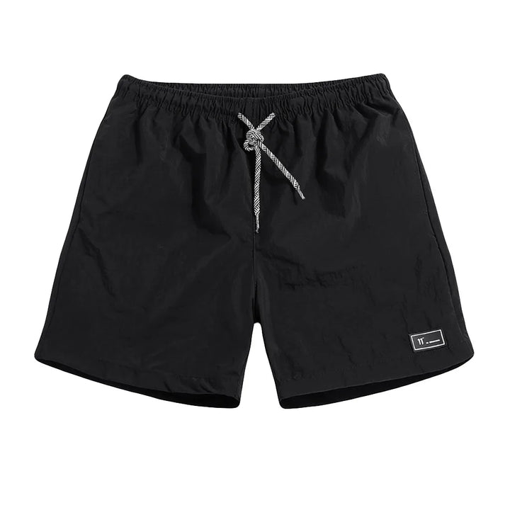 Men Shorts Drawstring Short Pants Casual Quick-Drying Shorts Printed Swim Surfing Beachwear Shorts Men's Clothing