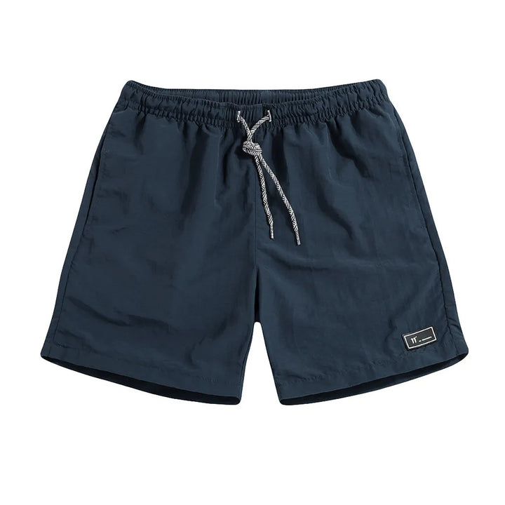 Men Shorts Drawstring Short Pants Casual Quick-Drying Shorts Printed Swim Surfing Beachwear Shorts Men's Clothing